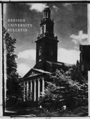 Denison University Bulletin, a College of Liberal Arts and Sciences