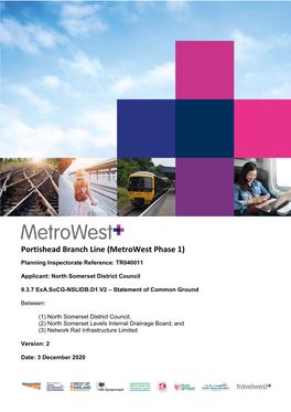 North Somerset Levels Internal Drainage Board; and (3) Network Rail Infrastructure Limited