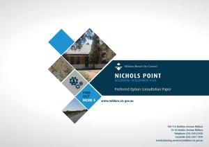 Nichols Point Residential Development Plan