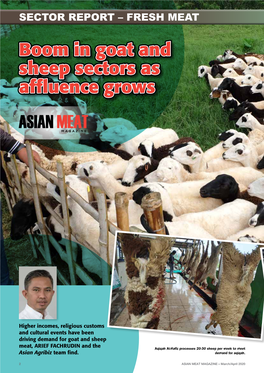 Boom in Goat and Sheep Sectors As Affluence Grows