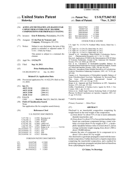 (12) United States Patent (10) Patent No.: US 8.575,065 B2 Holowka (45) Date of Patent: *Nov