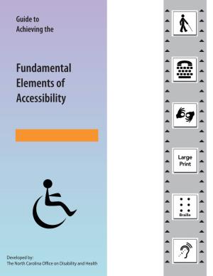Fundamental Elements of Accessibility