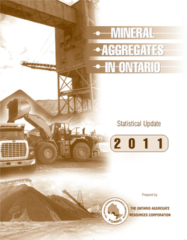 Mineral Aggregates in Ontario