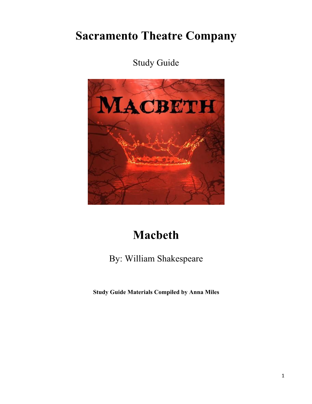 Macbeth Study Guide