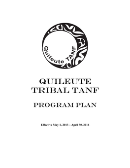 Quileute Indian Tribe Temporary Assistance for Needy Families