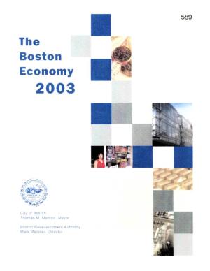 The Boston Economy - 2003
