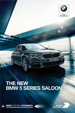The New Bmw 5 Series Saloon