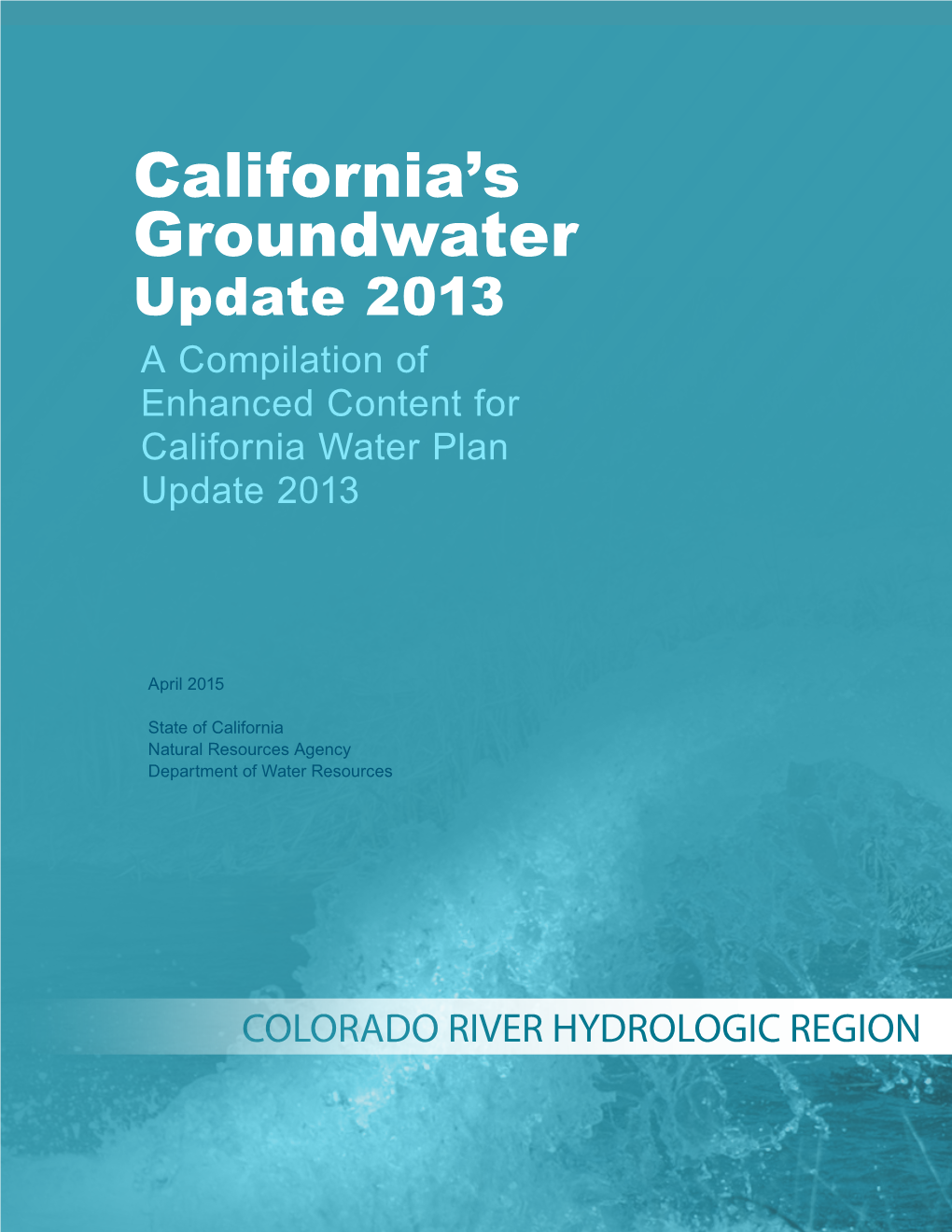 California's Groundwater Update 2013