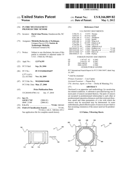 (12) United States Patent (10) Patent No.: US 8,166,809 B2 Weston (45) Date of Patent: May 1, 2012