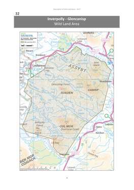 32 Inverpolly - Glencanisp Wild Land Area