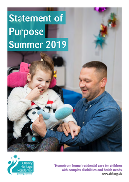 Statement of Purpose Summer 2019