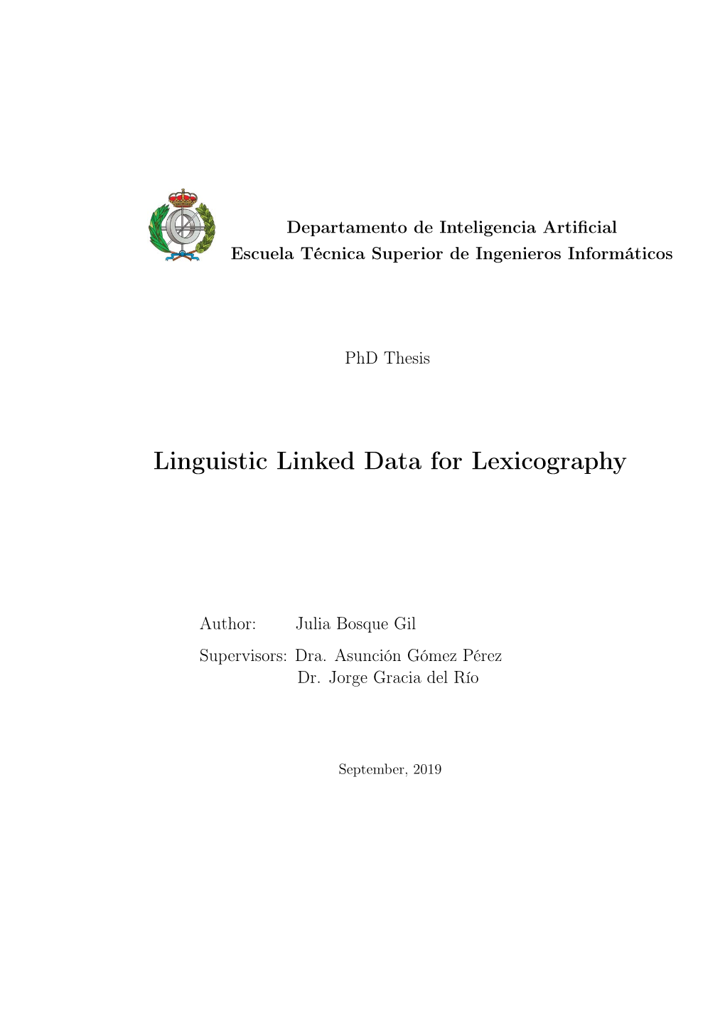 Linguistic Linked Data for Lexicography