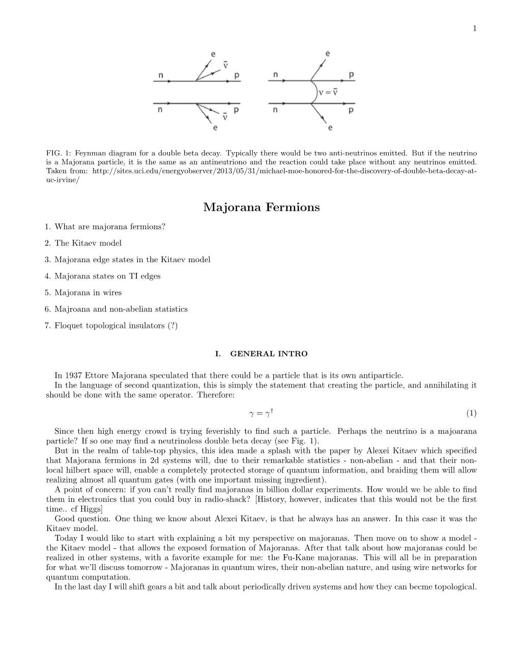 Majorana Fermions