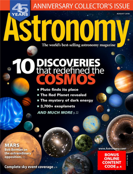 Exclusively from Astronomy Magazine