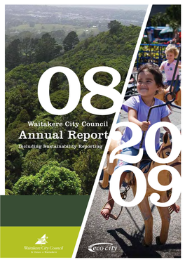 Waitakere City Council Annual Report 2008/2009
