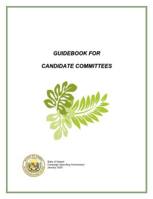 Guidebook for Candidate Committees.”