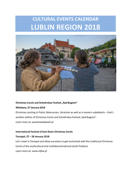 Lublin Region 2018