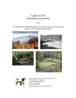 Captina Creek Watershed Action Plan