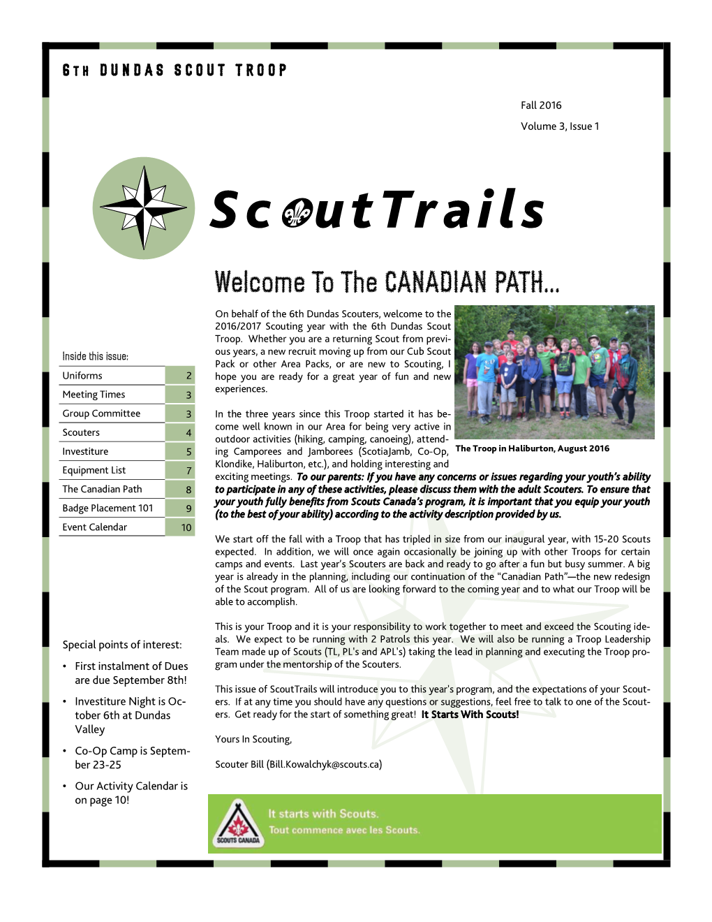 Scout Trails Fall 2016