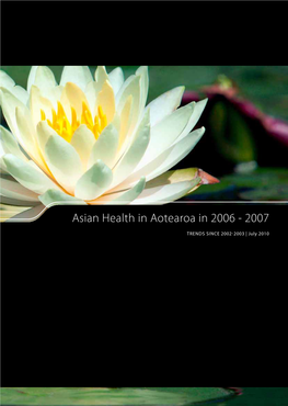 Asian Health in Aotearoa in 2006–2007: Trends Since 2002–2003