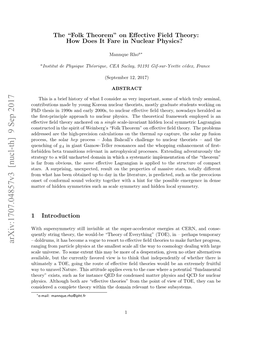 The" Folk Theorem" on Effective Field Theory: How Does It Fare In