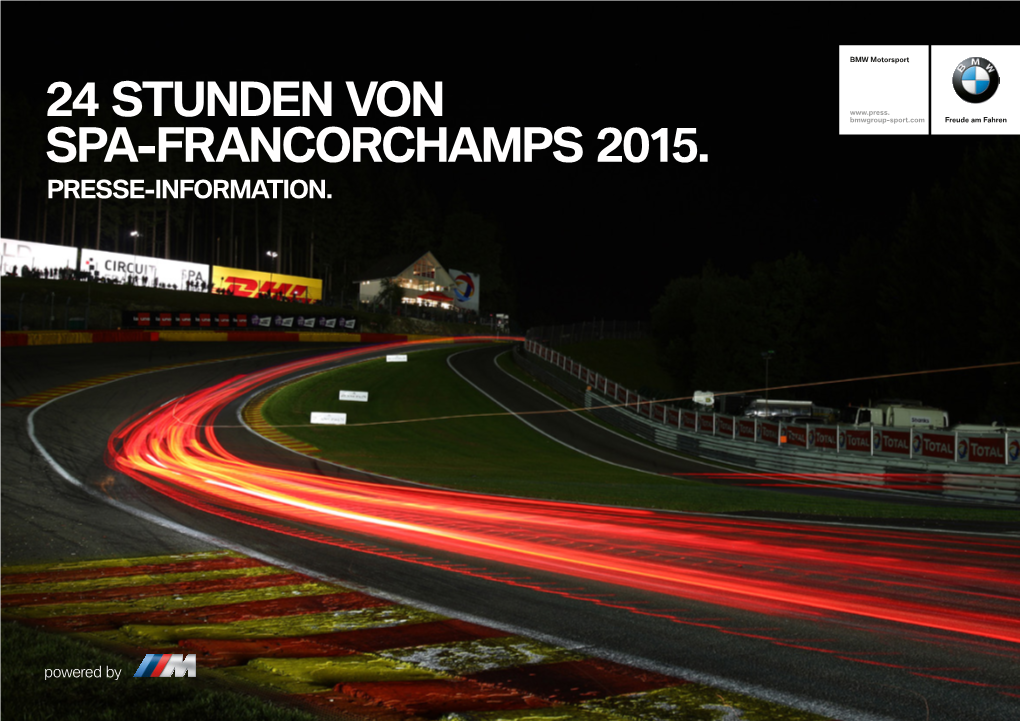 24 Stunden Von Spa-Francorchamps 2015