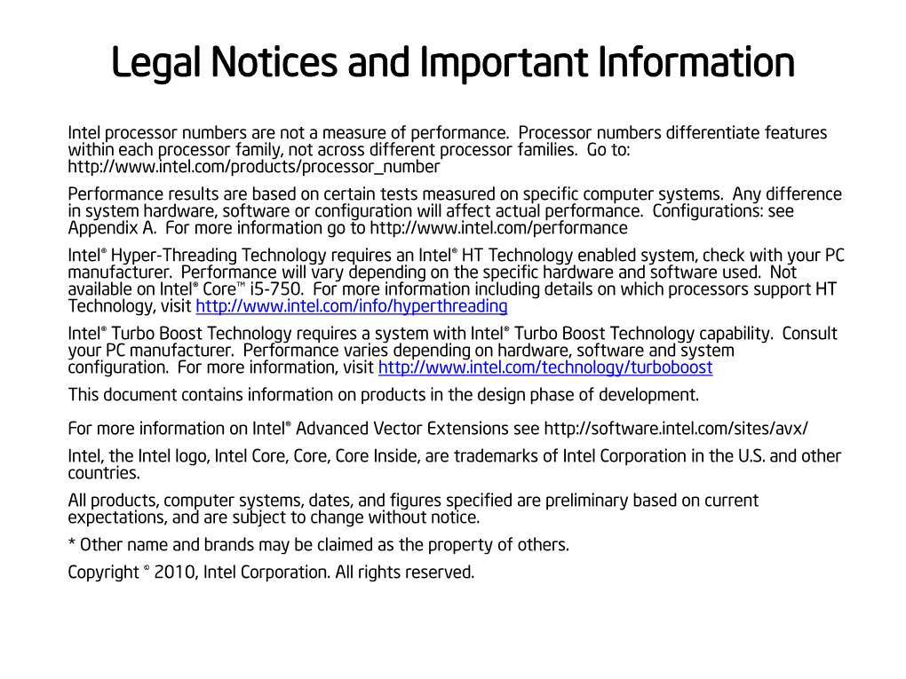 Why Should Intel Channel Partners Transition to Sandy Bridge?