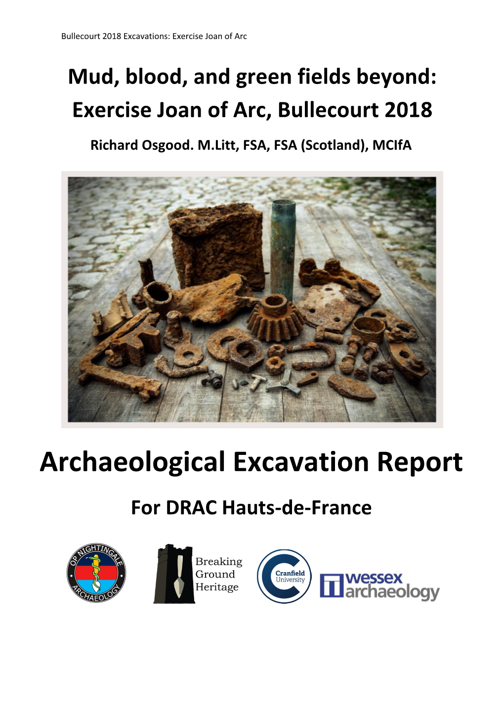 Archaeological Excavation Report