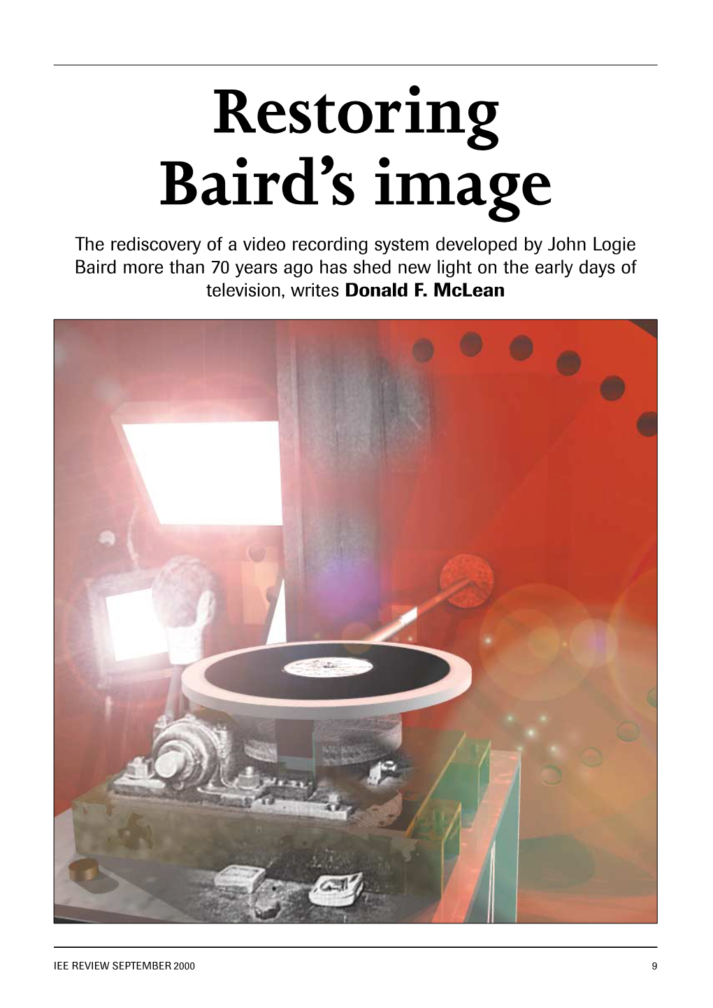 Restoring Baird's Image