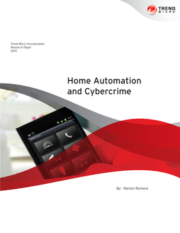 Home Automation and Cybercrime