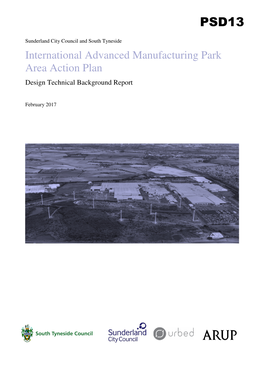International Advanced Manufacturing Park Area Action Plan Design Technical Background Report
