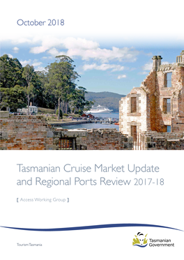 Cruise Market Update and Regional Ports Review 2017-18