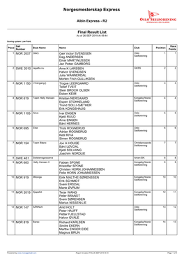 Manage2sail Report