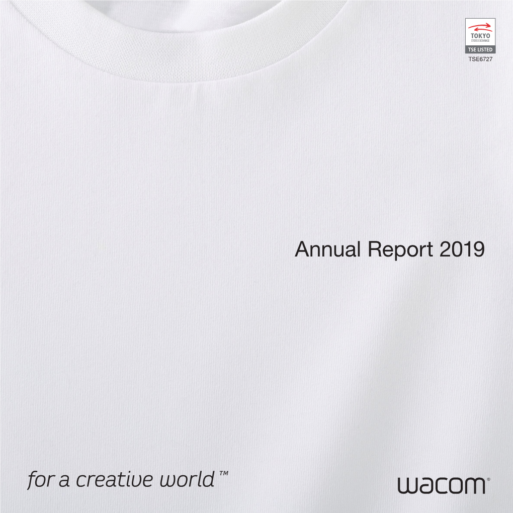 Annual Report 2019 to Our Shareholders