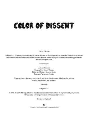 Color of Dissent