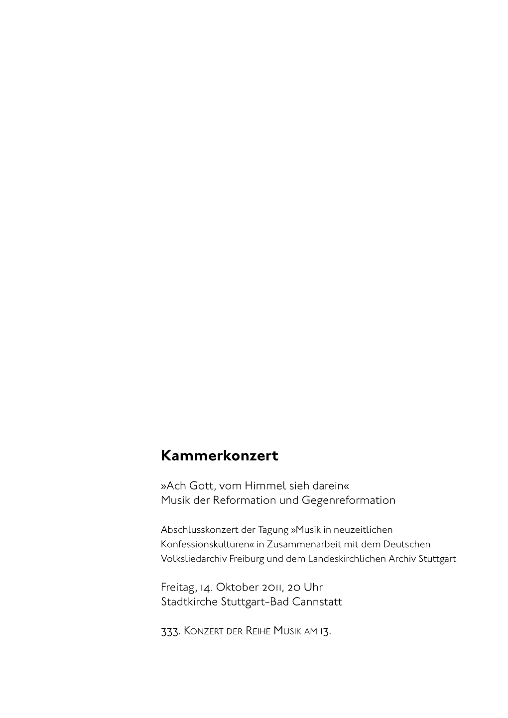 Programmheft 14.10.2011