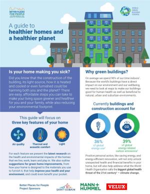 A Guide to Healthier Homes and a Healthier Planet