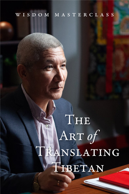 The Art of Translating Tibetan