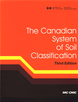 Canadian System of Soil Classification Have Been Corrected