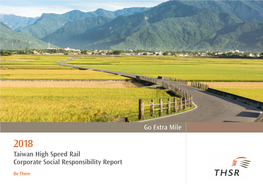 Go Extra Mile Taiwan High Speed Rail Corporate Social Responsibility