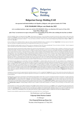 Bulgarian Energy Holding EAD