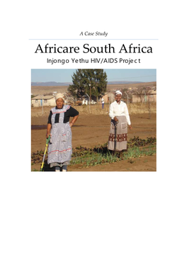 Africare South Africa Injongo Yethu HIV/AIDS Project