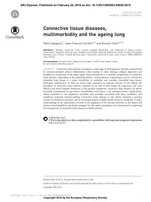 Connective Tissue Diseases, Multimorbidity and the Ageing Lung