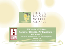 The Finger Lakes on the Wild Side—Presented by Lorraine Hems and Bob Madill