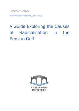 Exploring Radicalisation in the Gulf