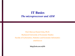 Microprocessor's Registers