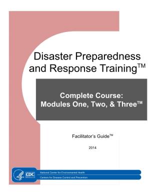 Disaster Preparedness and Response Trainingtm