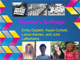 Women's Suffrage