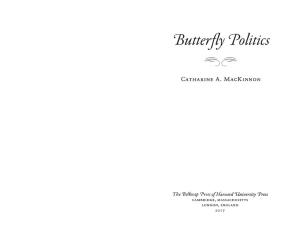 'Butterfly Politics
