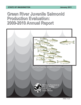 Green River Juvenile Salmonid Production Evaluation: 2009-2010 Annual Report